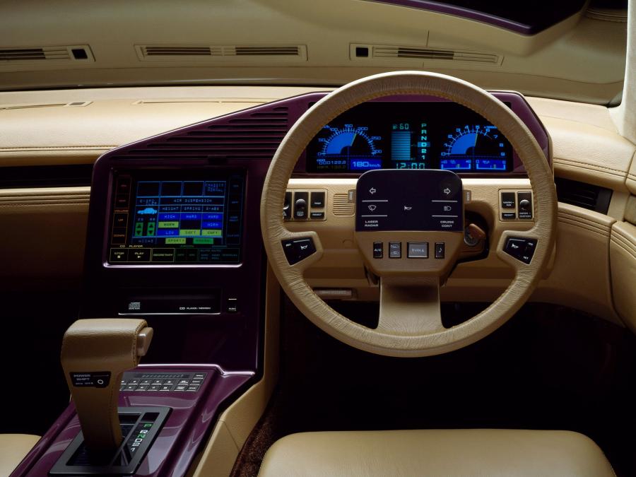 Торпедо Nissan CUE-X Concept 1985 года  (фото 11 из 11)